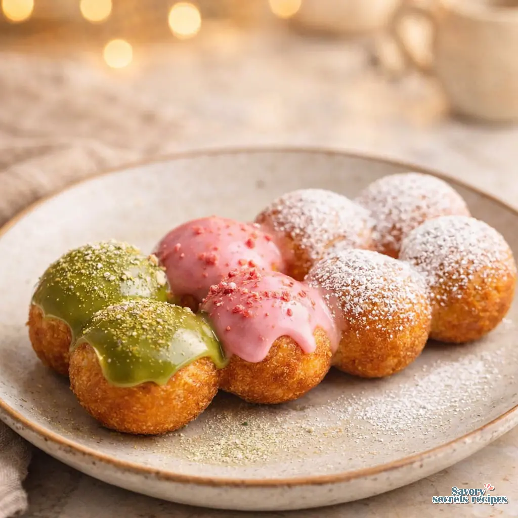 mochi donuts recipe final presentation