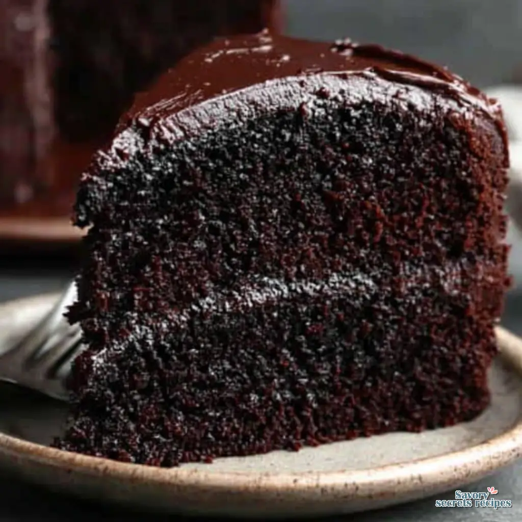 moist chocolate cake recipe close up