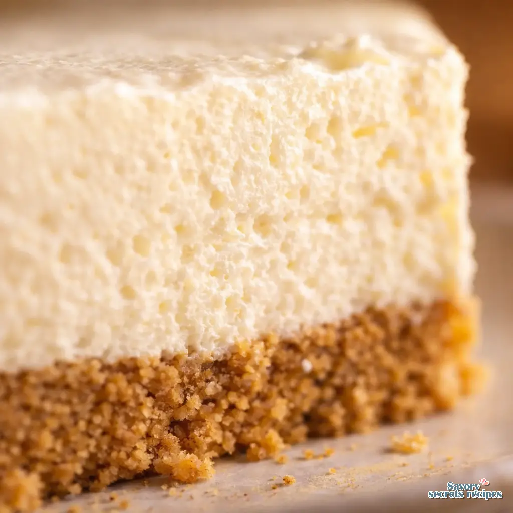 no bake cheesecake close up
