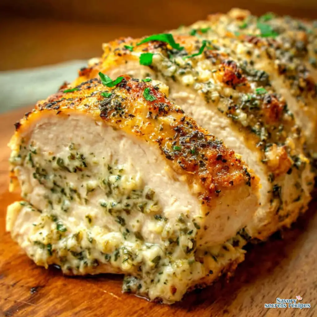 oven baked herb chicken final presentation