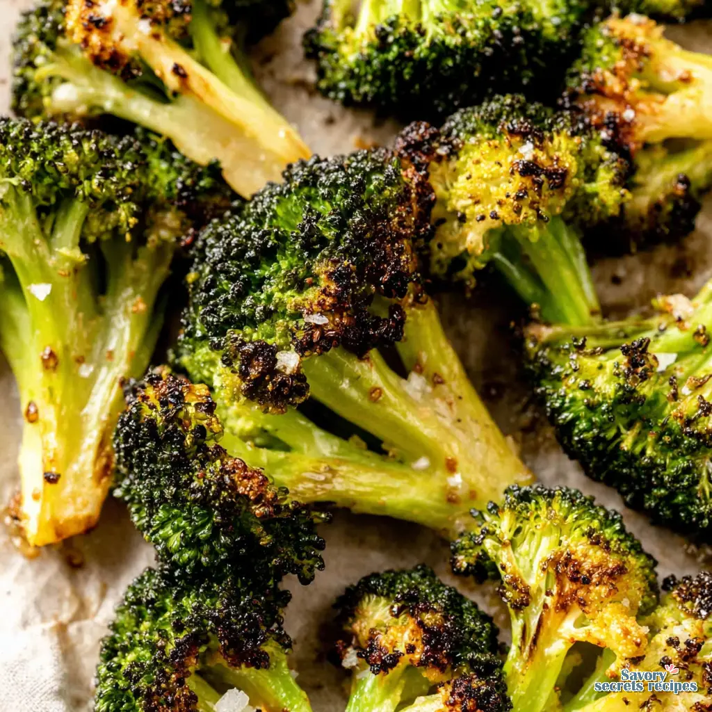 oven roasted broccoli final presentation