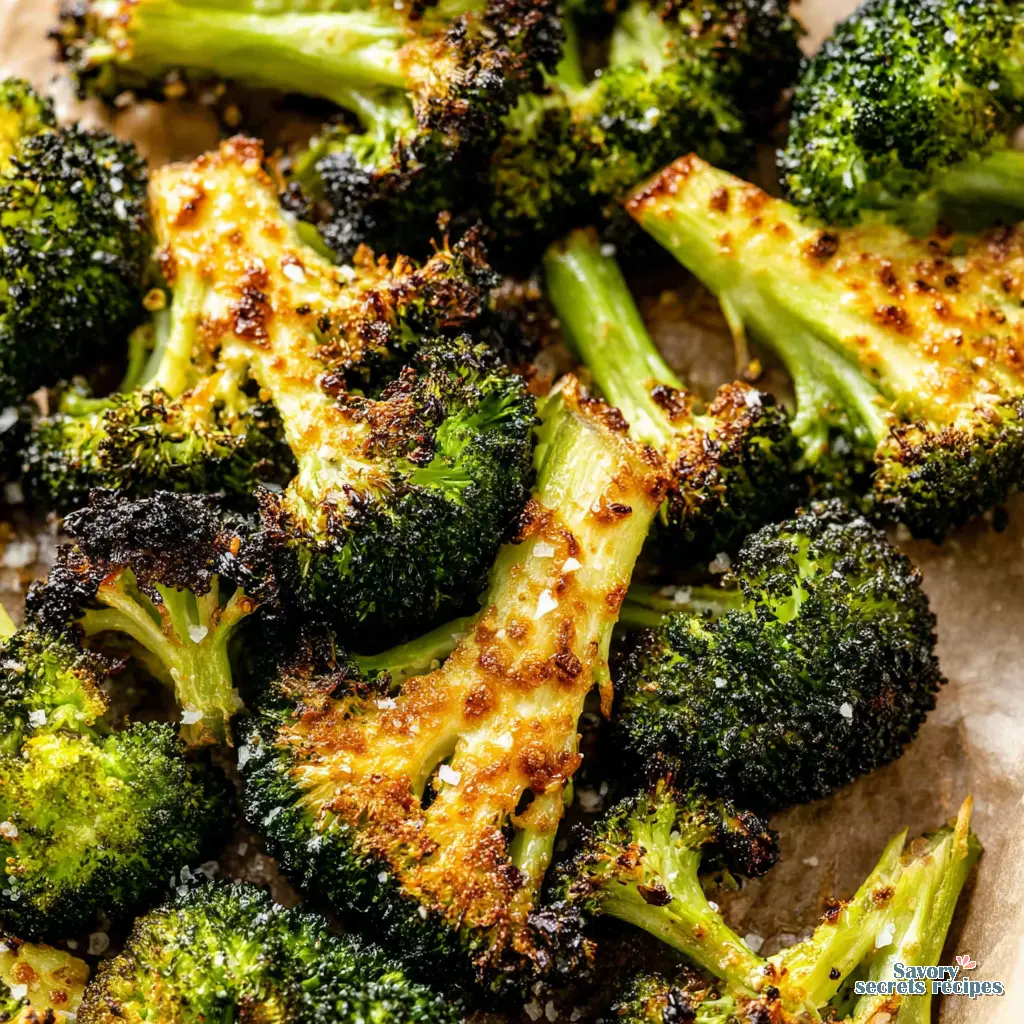 oven roasted broccoli - variation 4