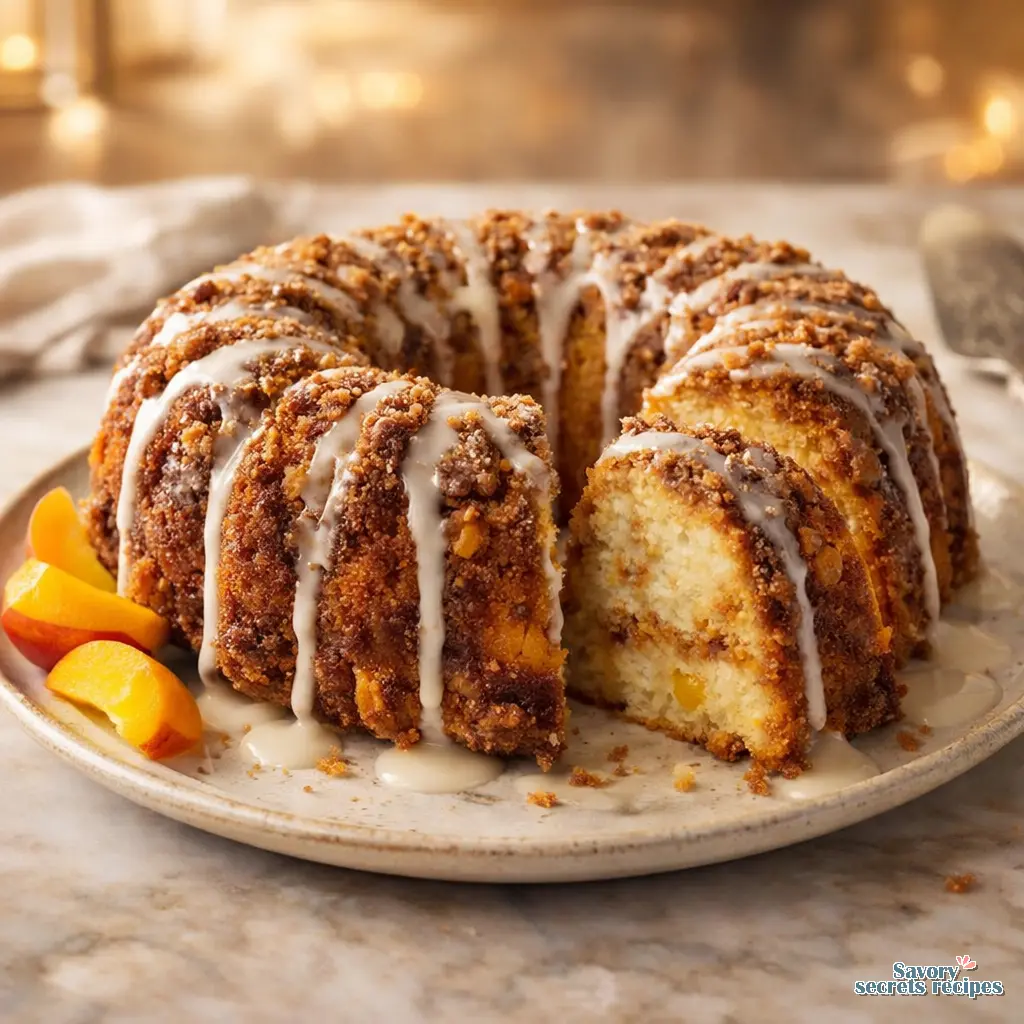 peach cobbler pound cake recipe final presentation