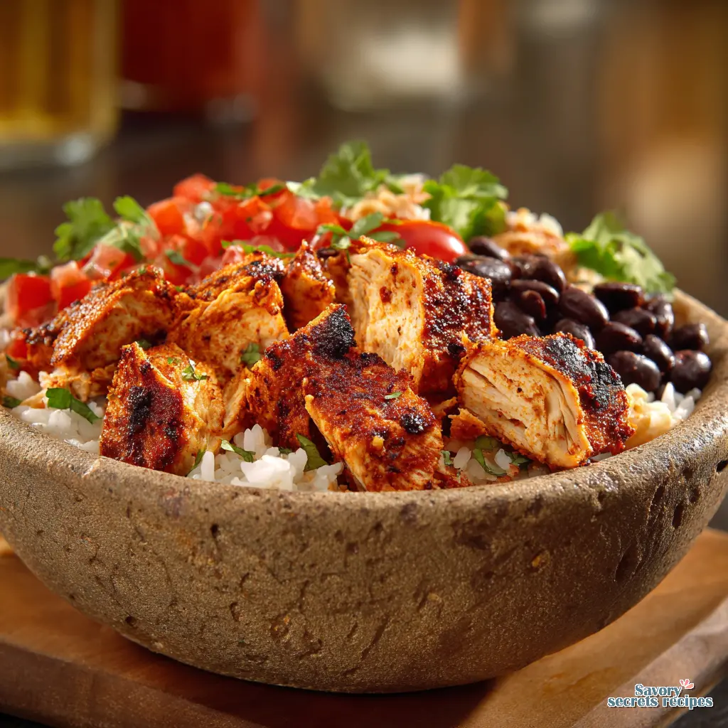 pollo asado chicken burrito bowls final presentation