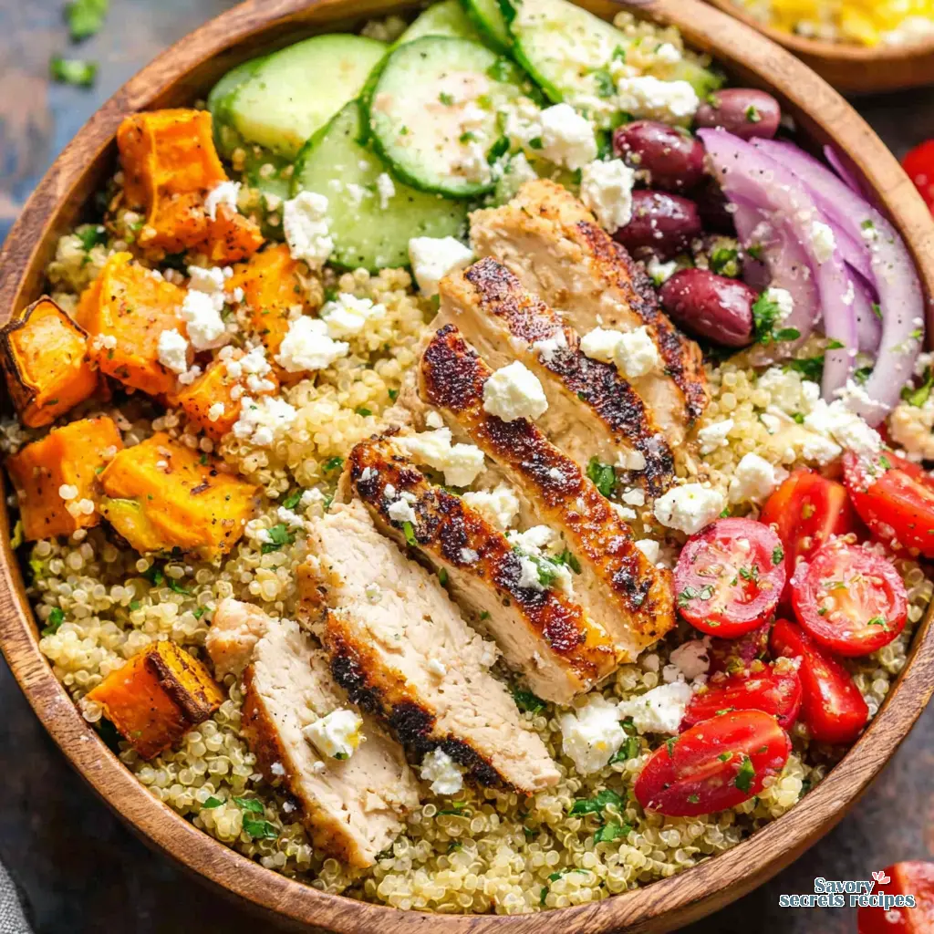 protein quinoa bowl final presentation