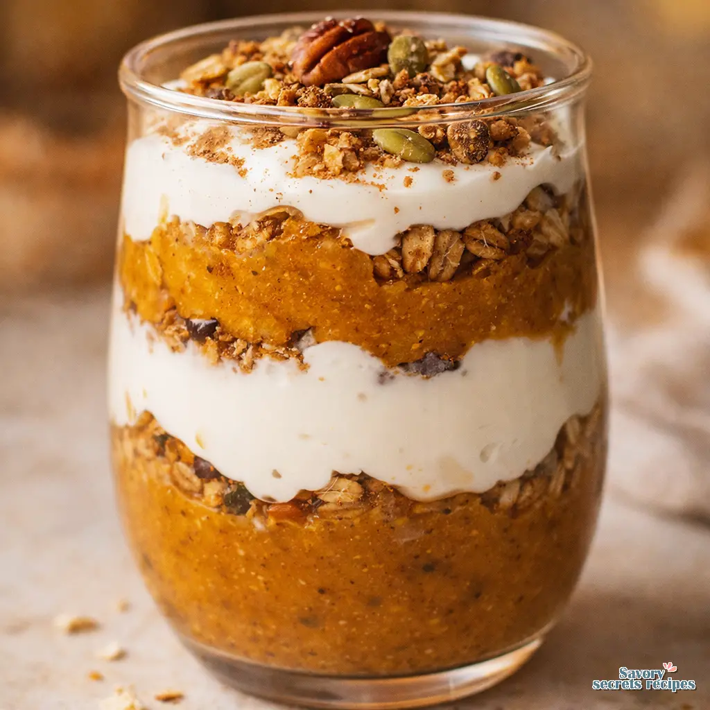 Simple fall greek yogurt parfait for the best results
