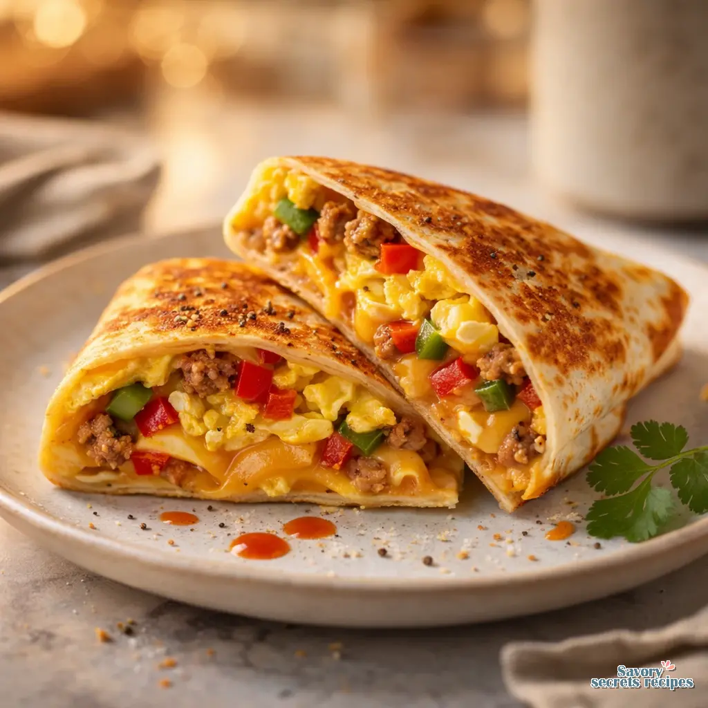 quick breakfast tortilla final presentation