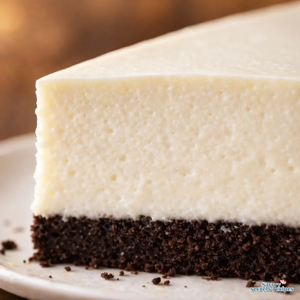 quick cheesecake no oven close up