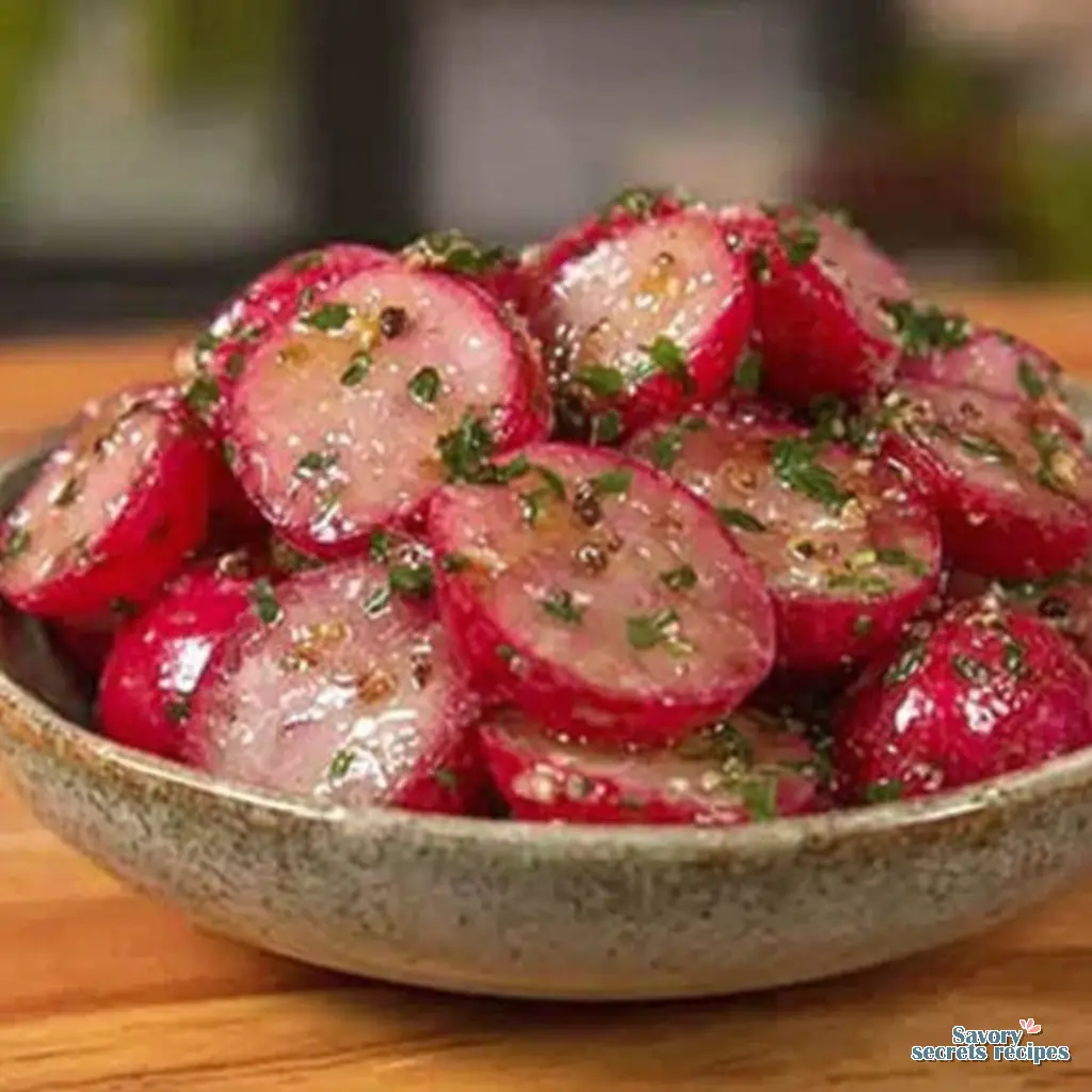 quick radish recipe final presentation