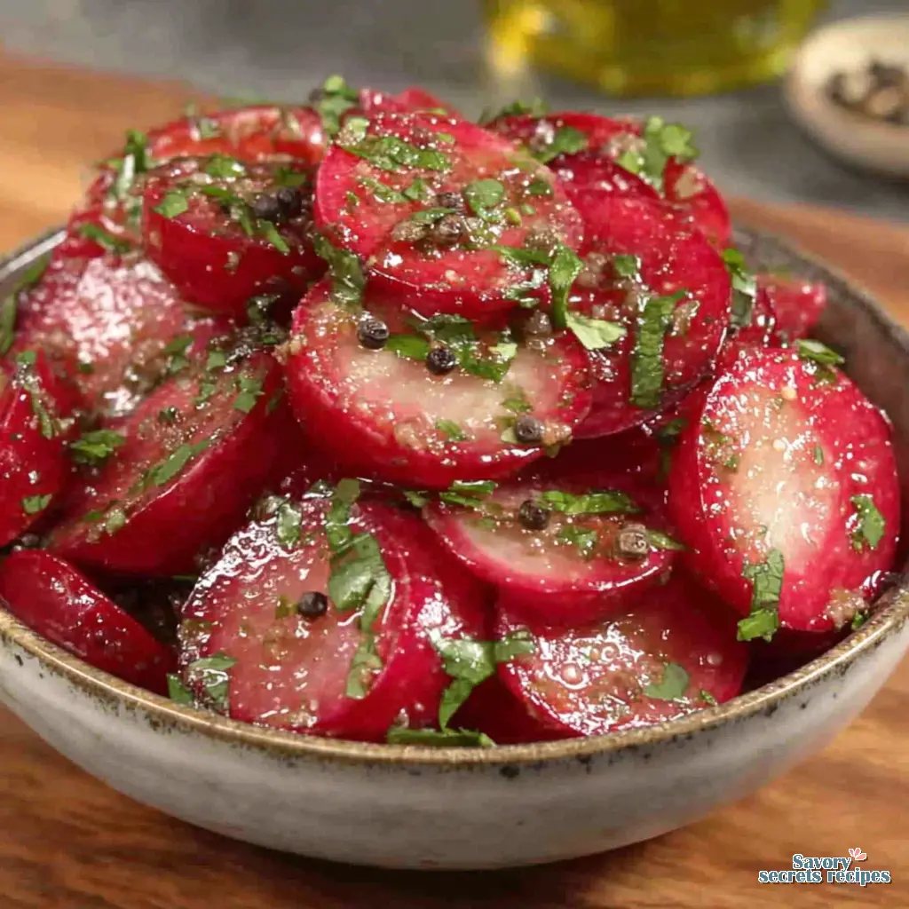 quick radish recipe - variation 4