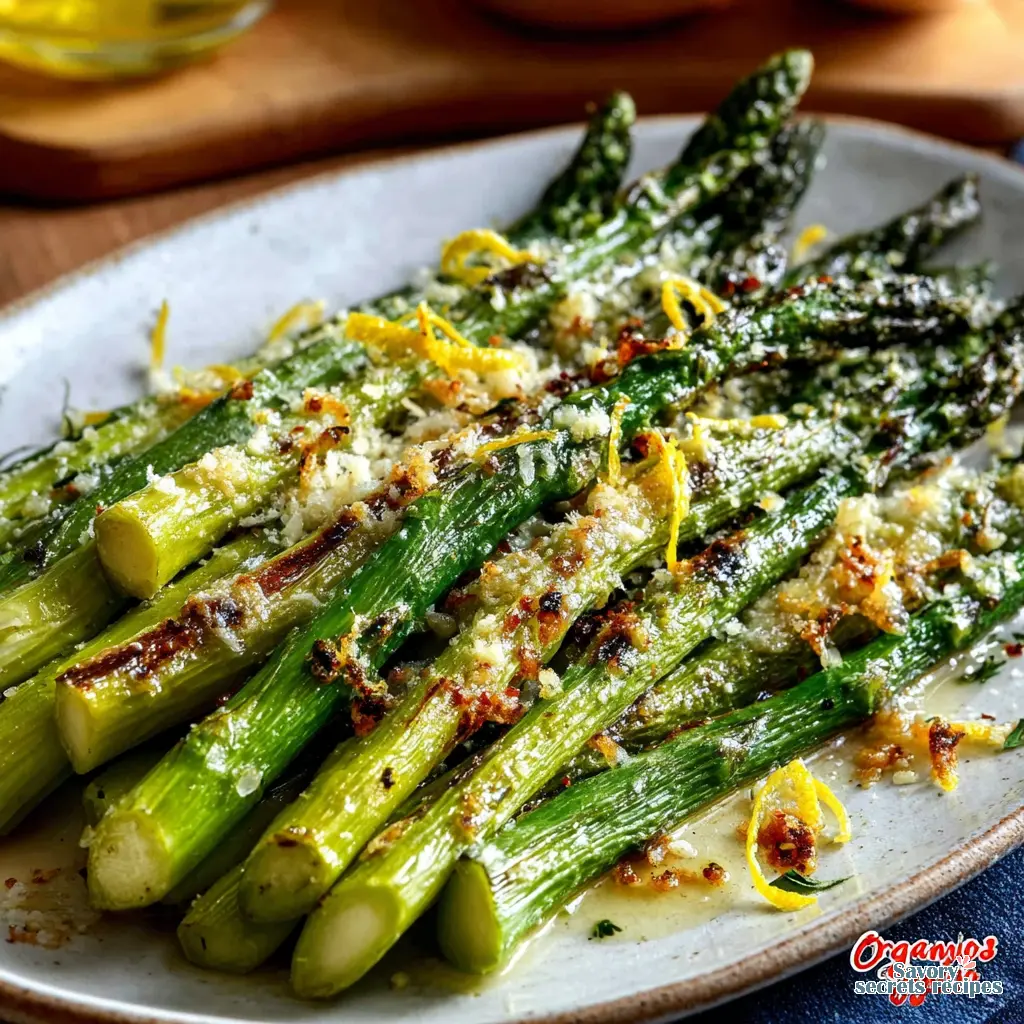 roasted asparagus recipe final presentation