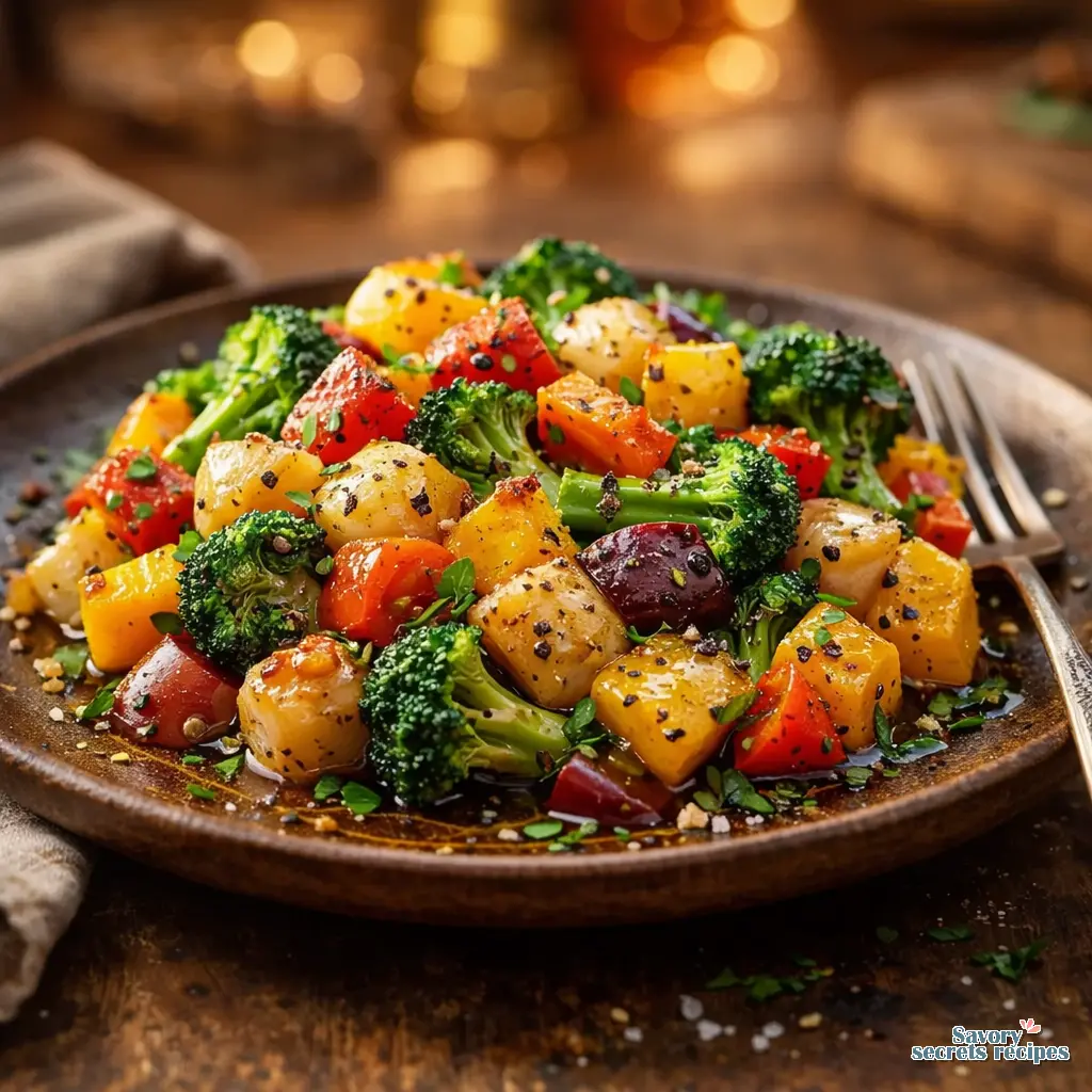 roasted vegetable medley final presentation