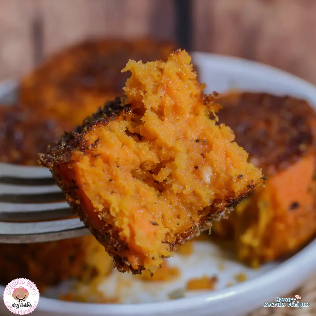 savory air fryer sweet potato bites - variation 4