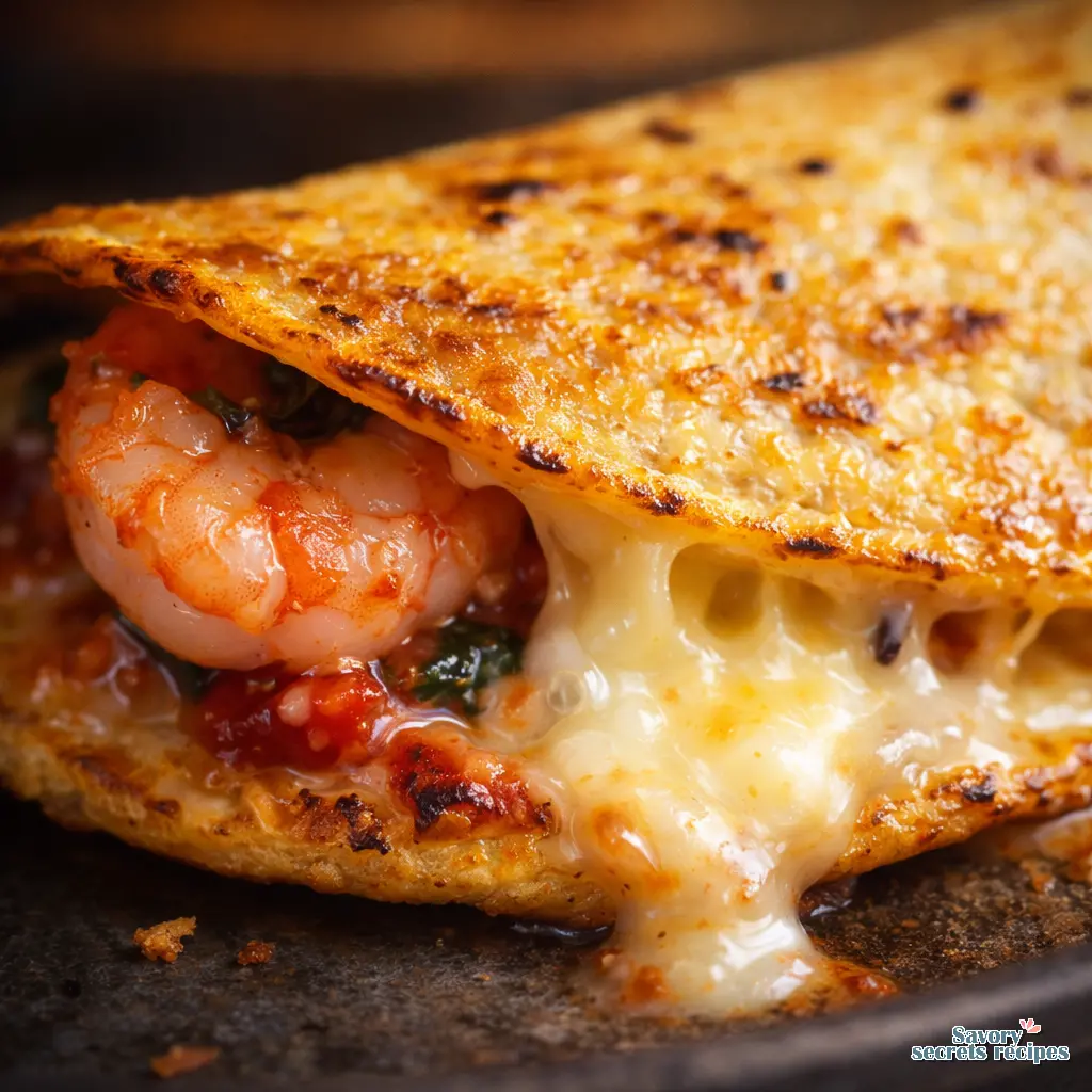 shrimp tacos gobernador close up