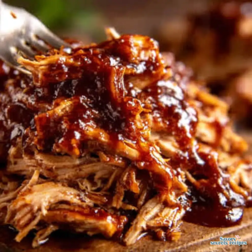 slow cooked bbq chicken - variation 4