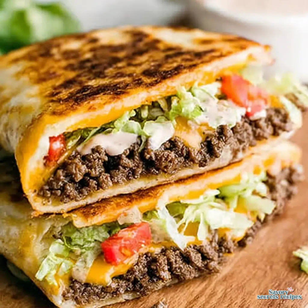 smash burger tacos air fryer final presentation