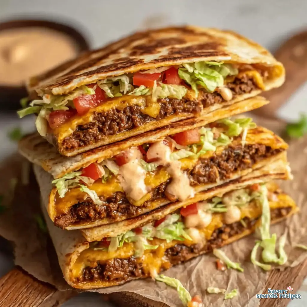 smash burger tacos keto - variation 4
