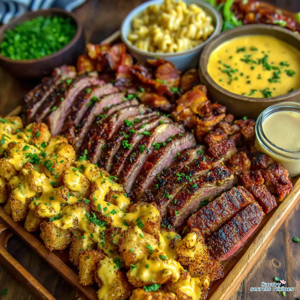 spicy cajun garlic butter chicken bites close up