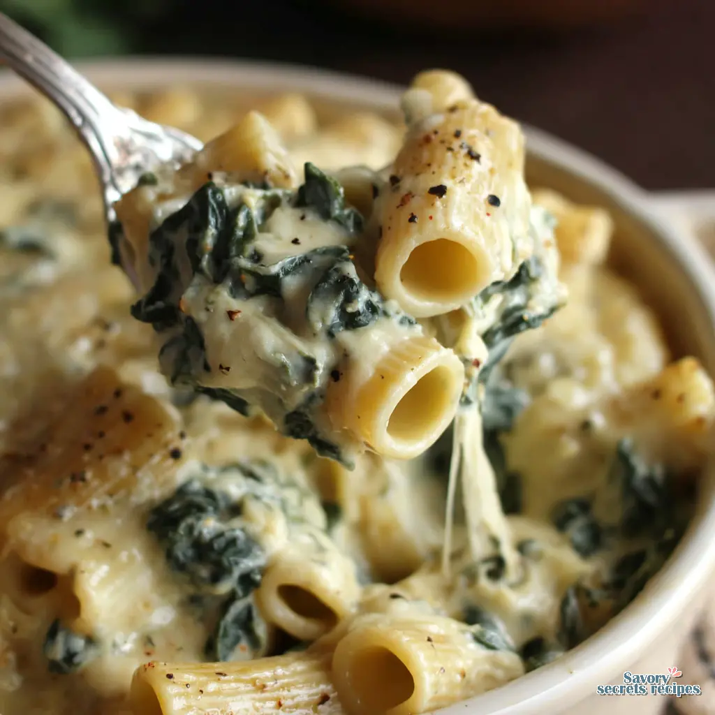 Spinach and Ricotta Pasta final presentation