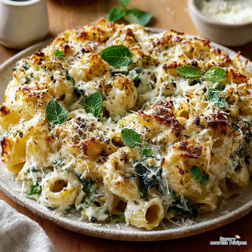 spring pasta bake recipe final presentation