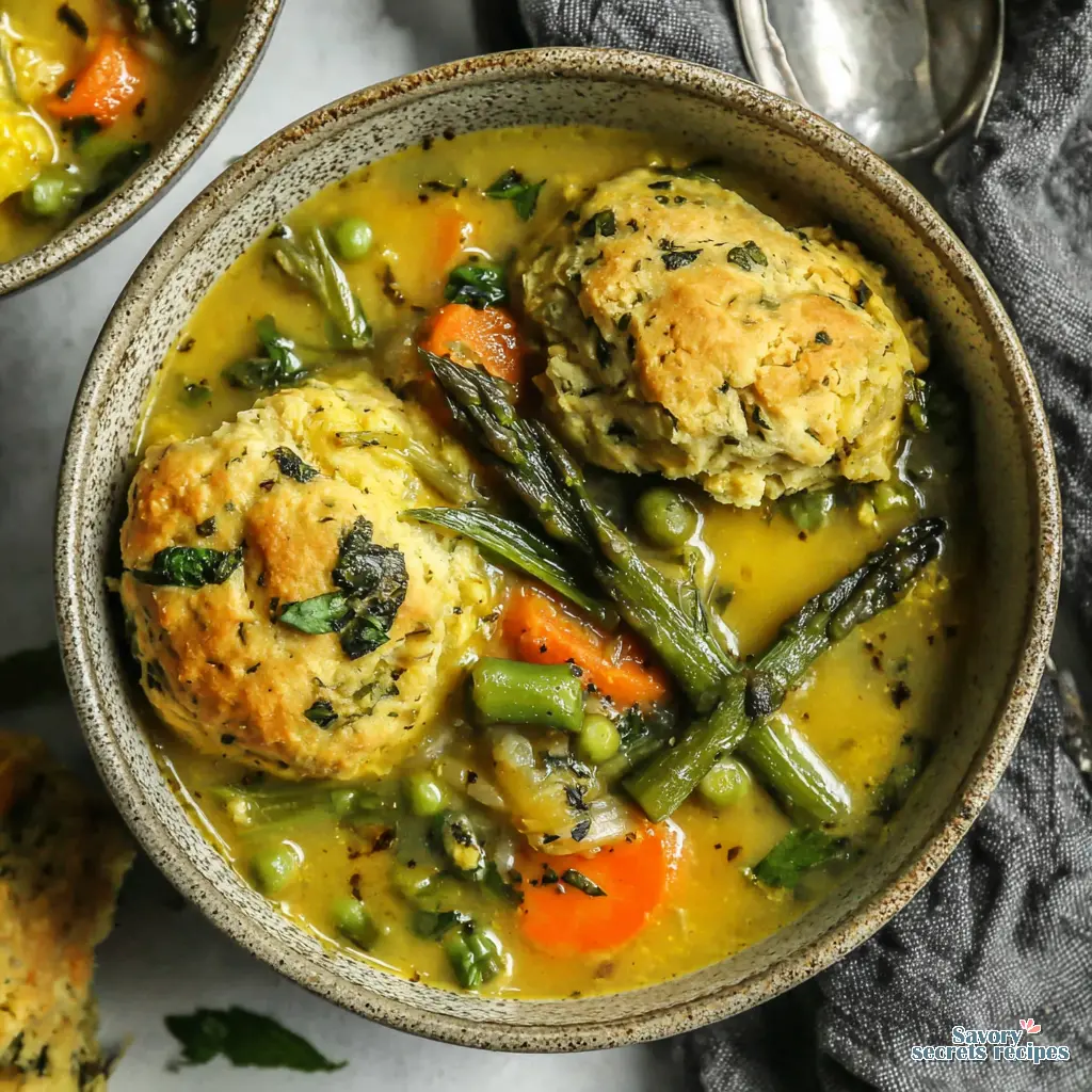 Spring Vegetable Soup final presentation