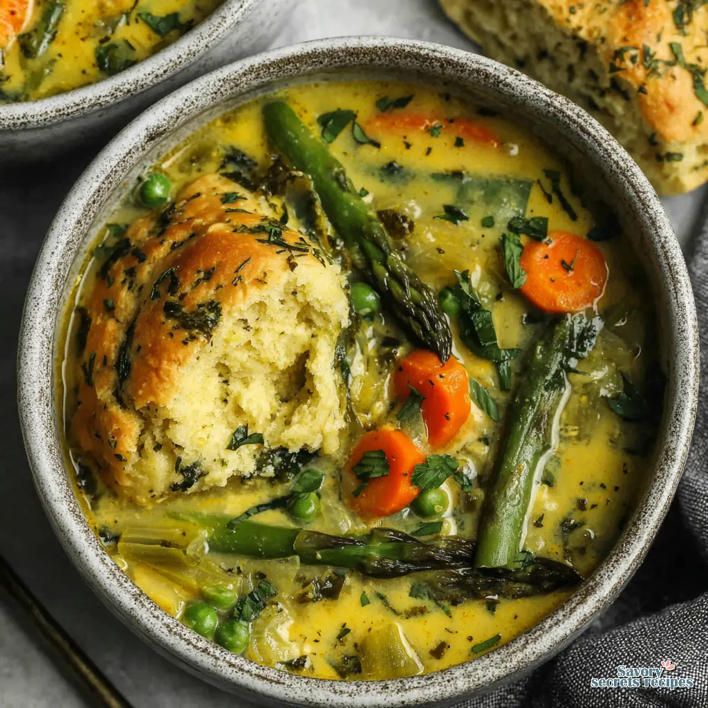 Spring Vegetable Soup - variation 4