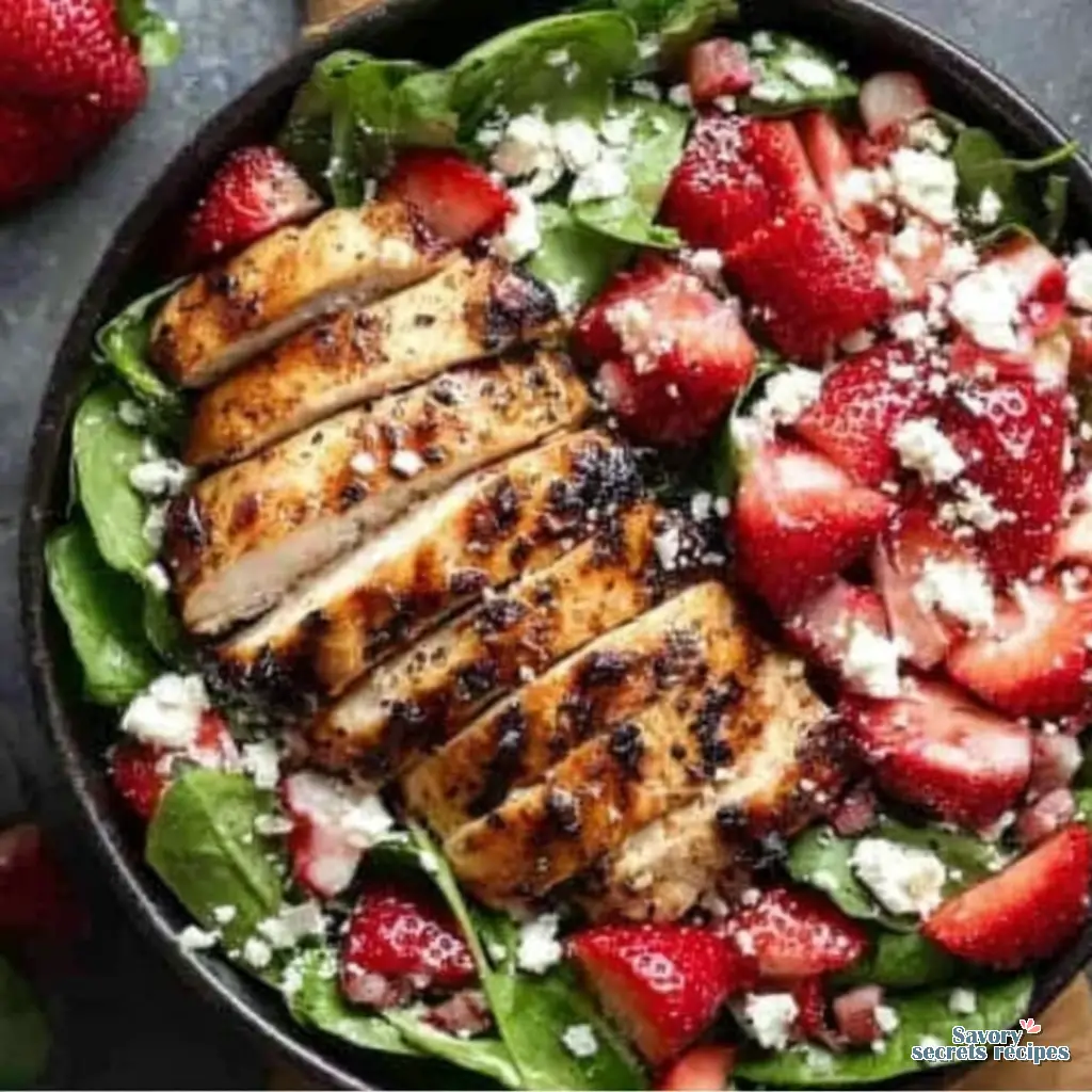 Strawberry Chicken Salad - variation 4