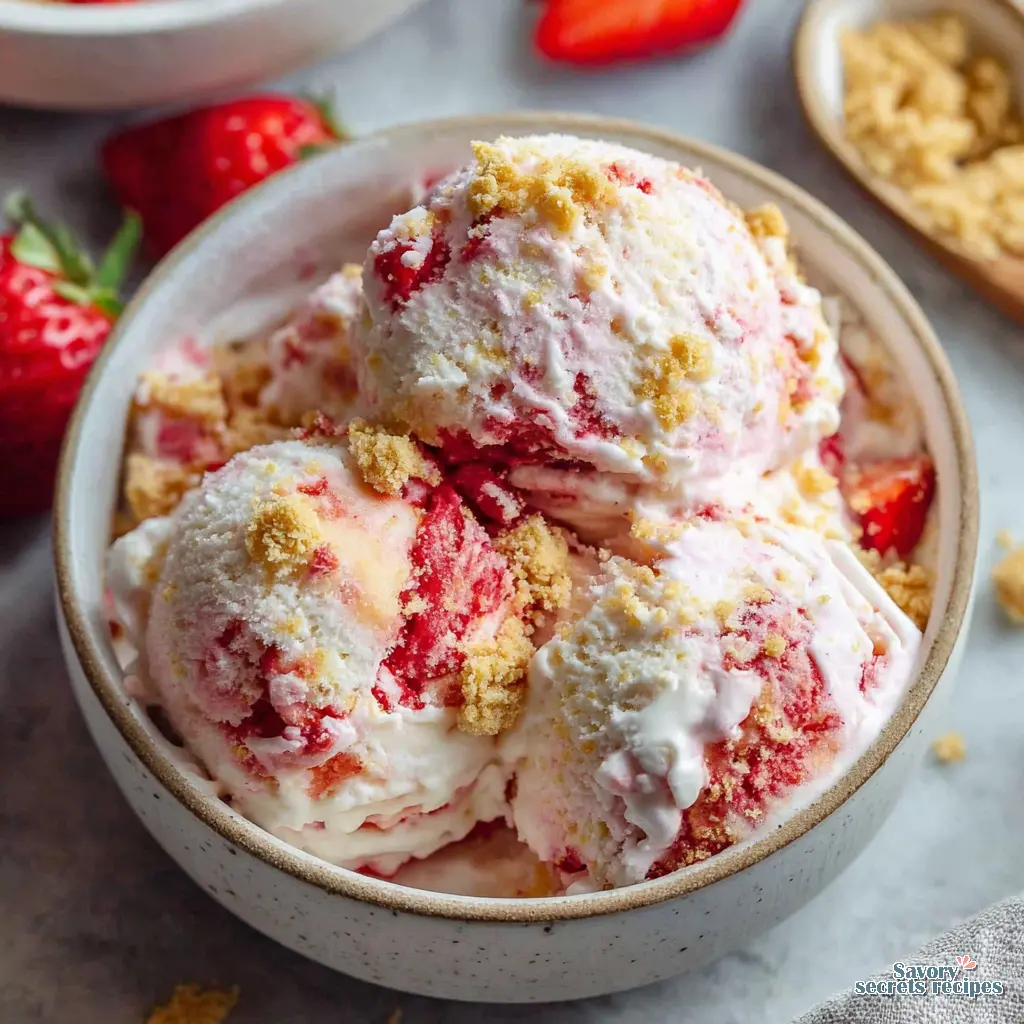 strawberry cottage cheese ice cream recipe final presentation