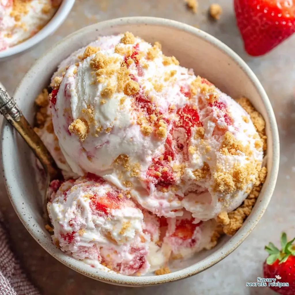 strawberry cottage cheese ice cream recipe - variation 4