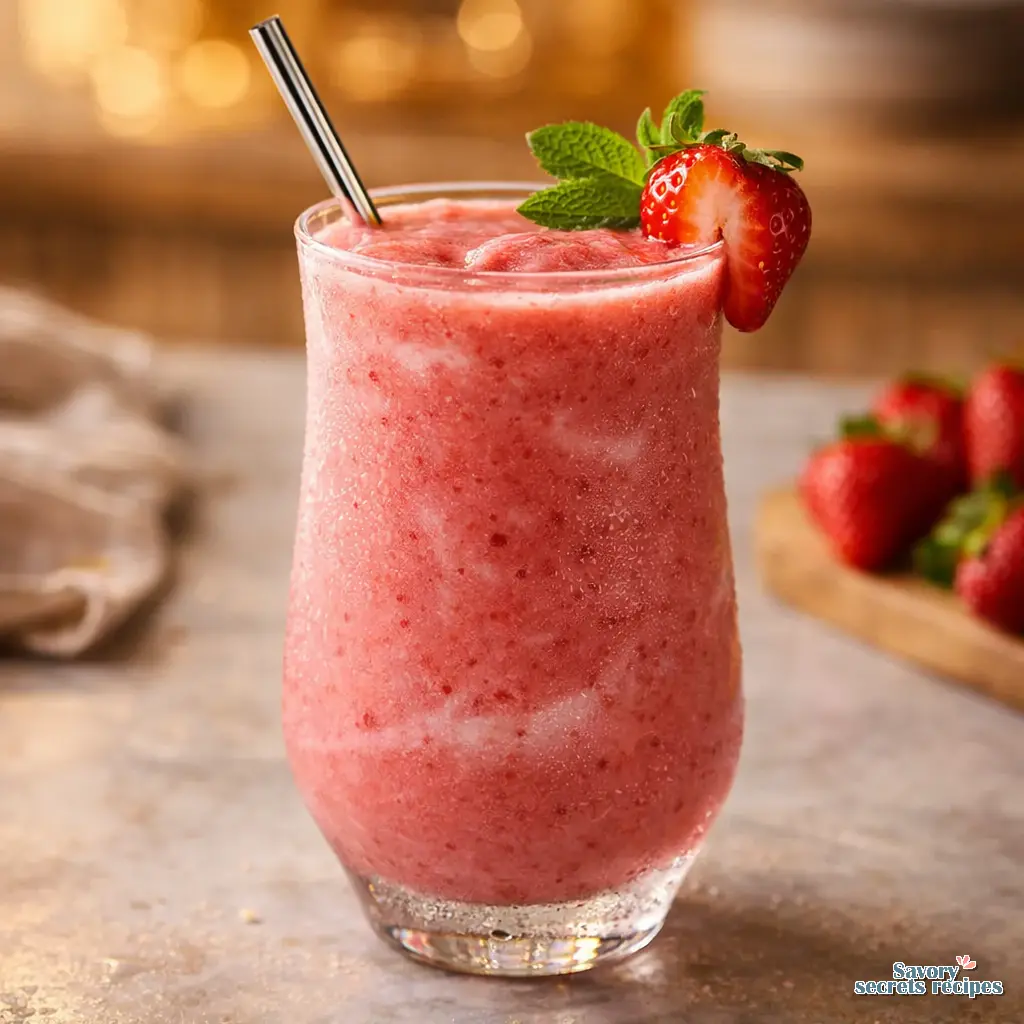 strawberry smoothie final presentation