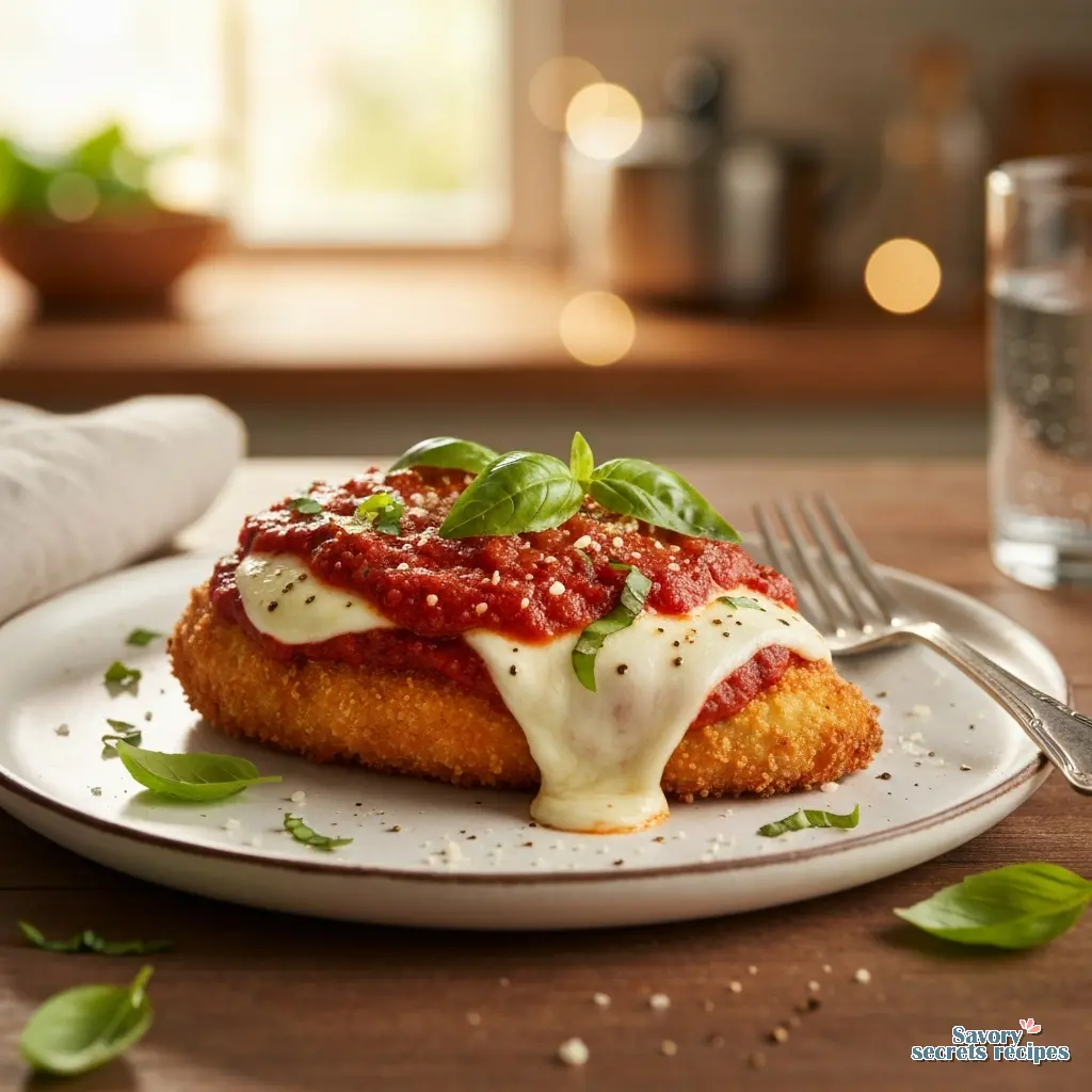 stuffed chicken parmesan final presentation