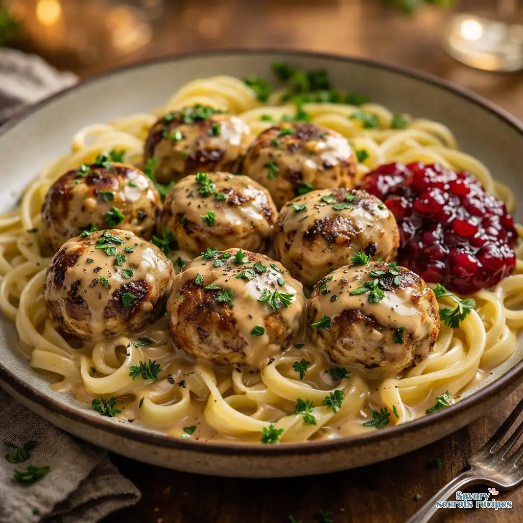 swedish turkey meatballs final presentation