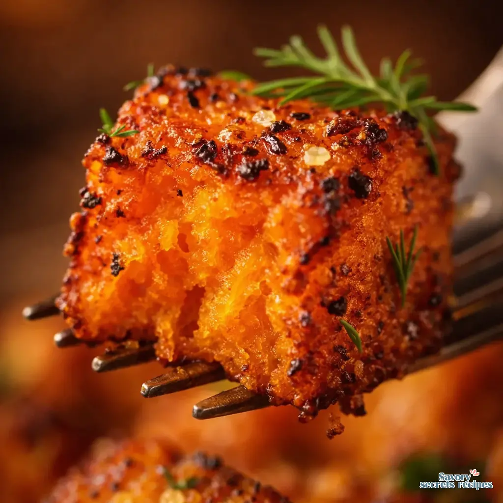 sweet potato hash air fryer close up