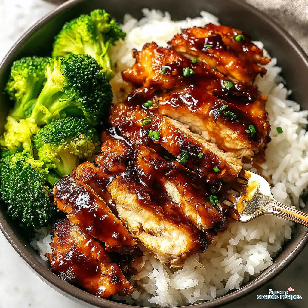 teriyaki chicken bowl final presentation