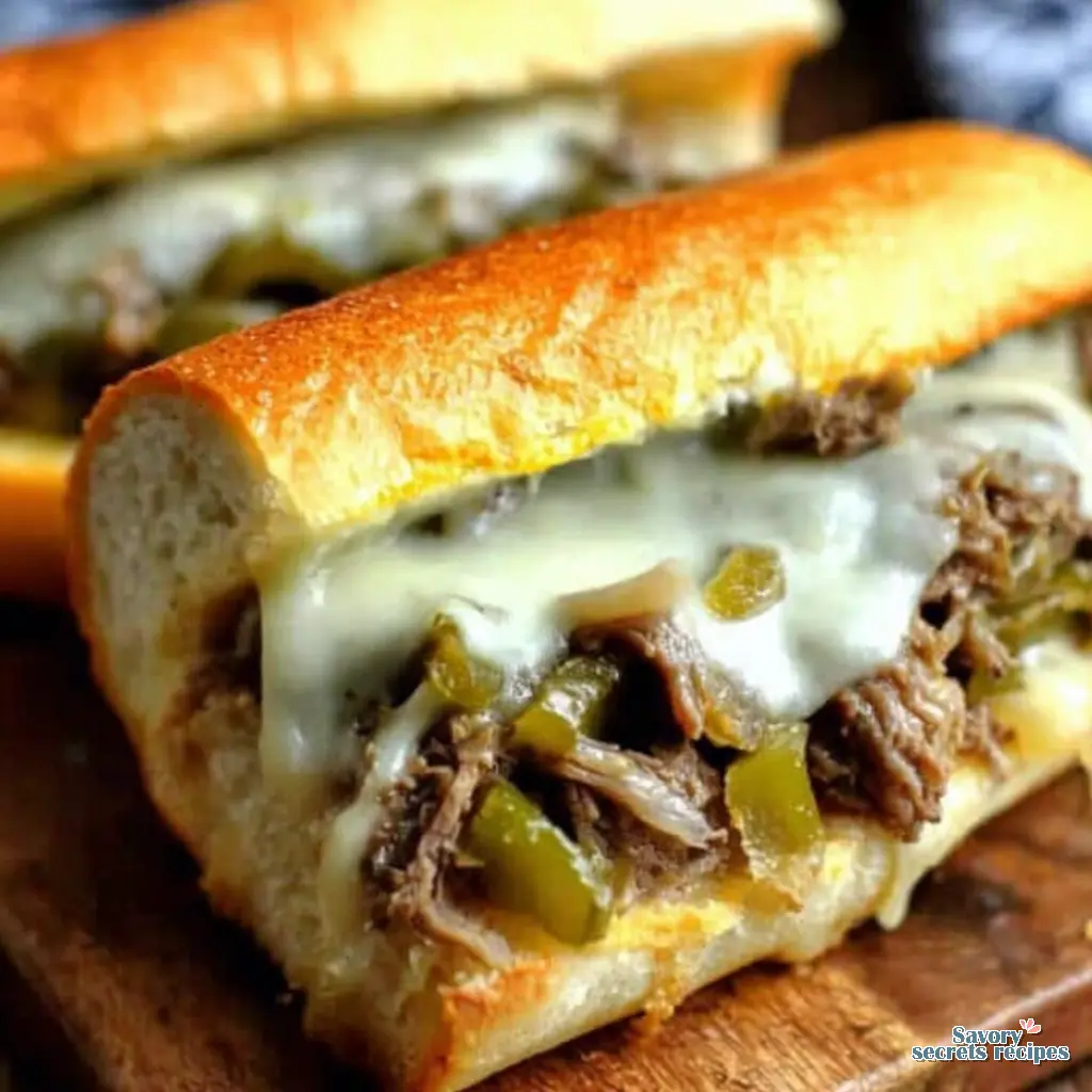 The Ultimate Homemade Philly Cheesesteak close up