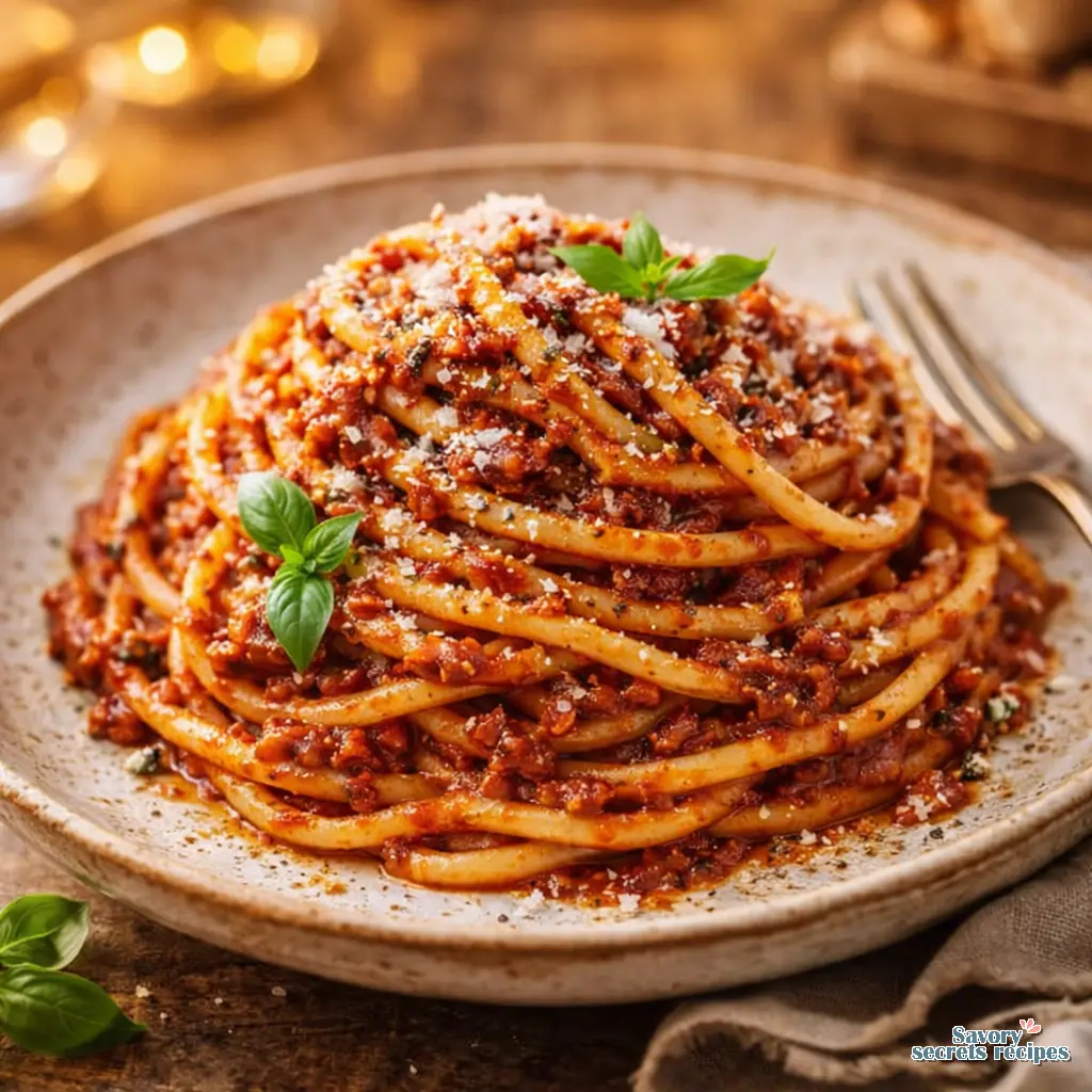 traditional italian pasta final presentation