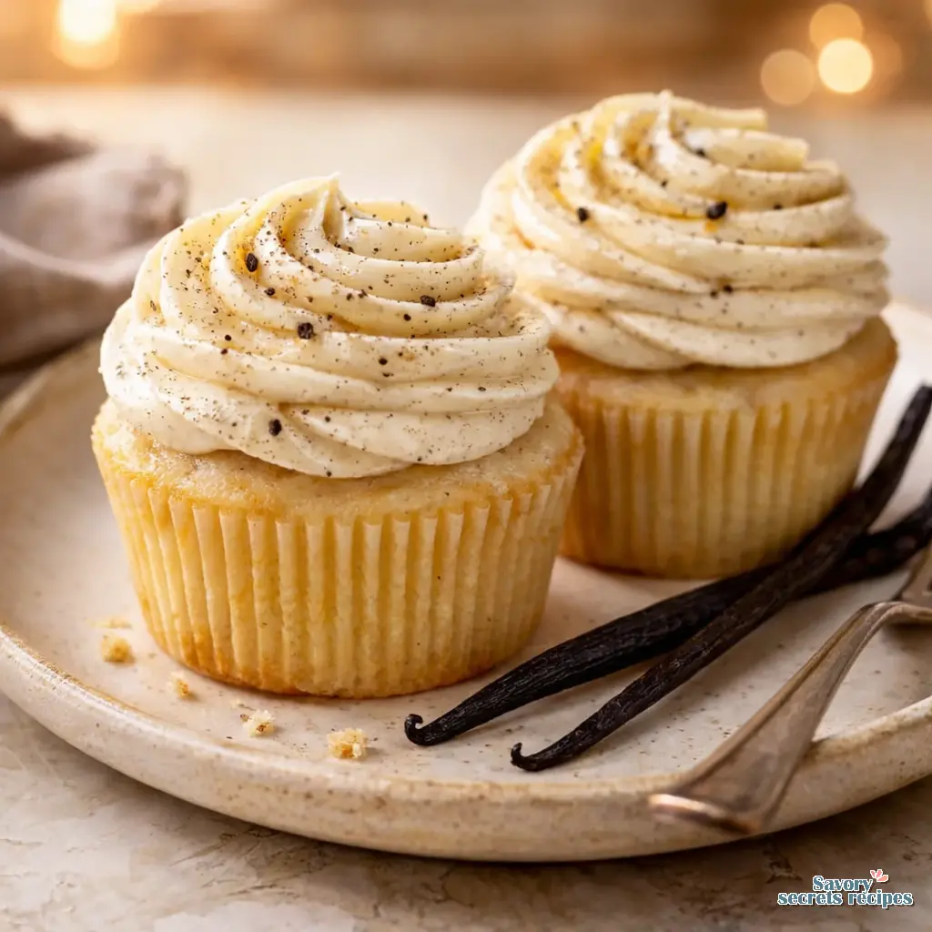 vanilla bean cupcakes final presentation