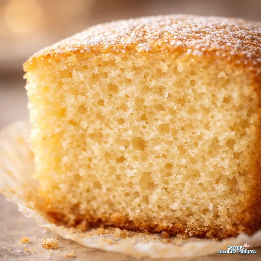 vanilla cupcakes from scratch close up