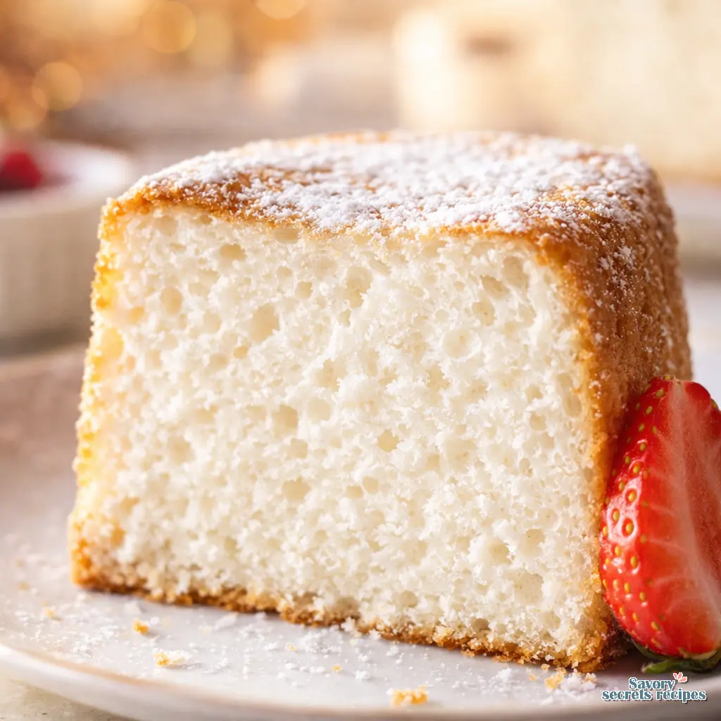 Quick Easy Angel Food Cake Vegan How To Make