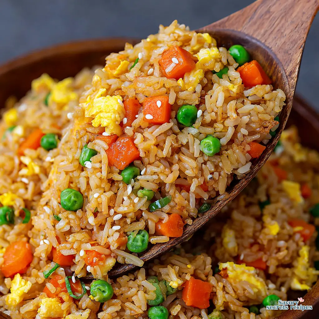 vegetable fried rice - variation 4