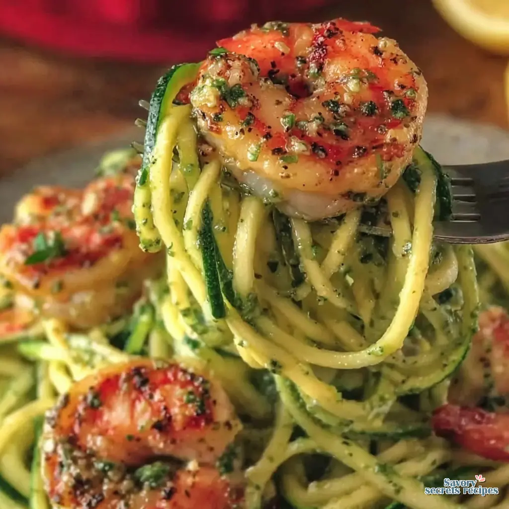 Simple how to cook shrimp for zucchini noodles. Best.