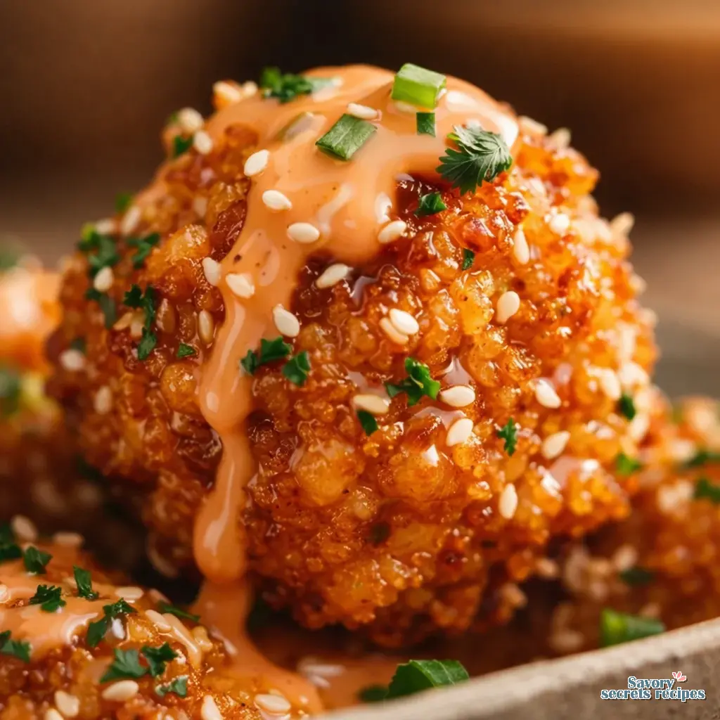 air fryer bang bang chicken healthy close up