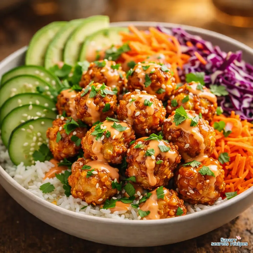 air fryer bang bang chicken healthy final presentation