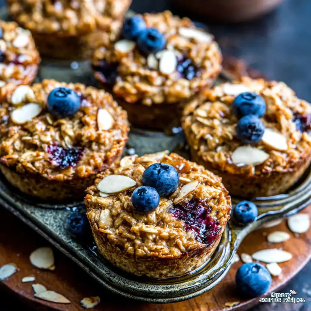 Baked Oatmeal Cups final presentation
