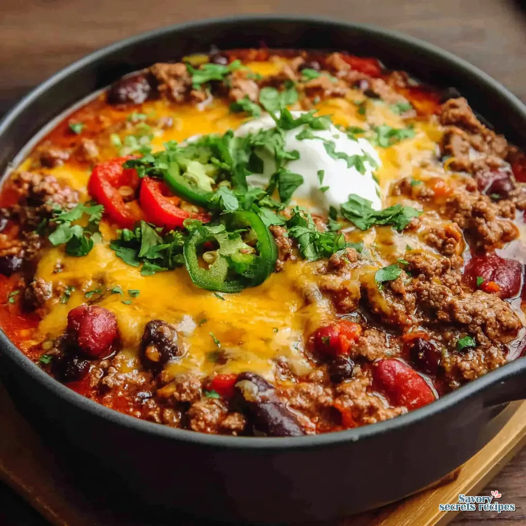 beef chili cheese bowl 159491436