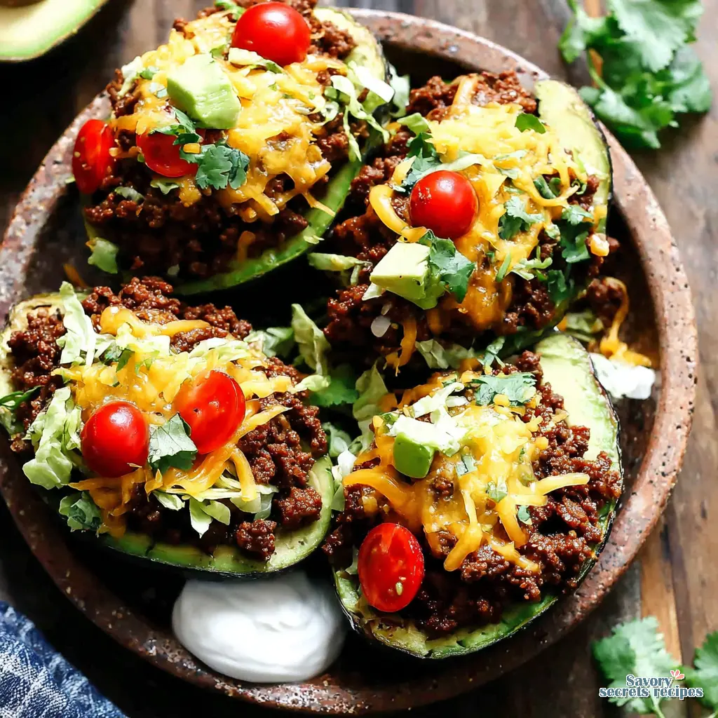 beef taco stuffed avocados costco final presentation