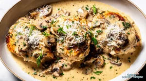 best creamy garlic mushroom chicken recipe 311257761