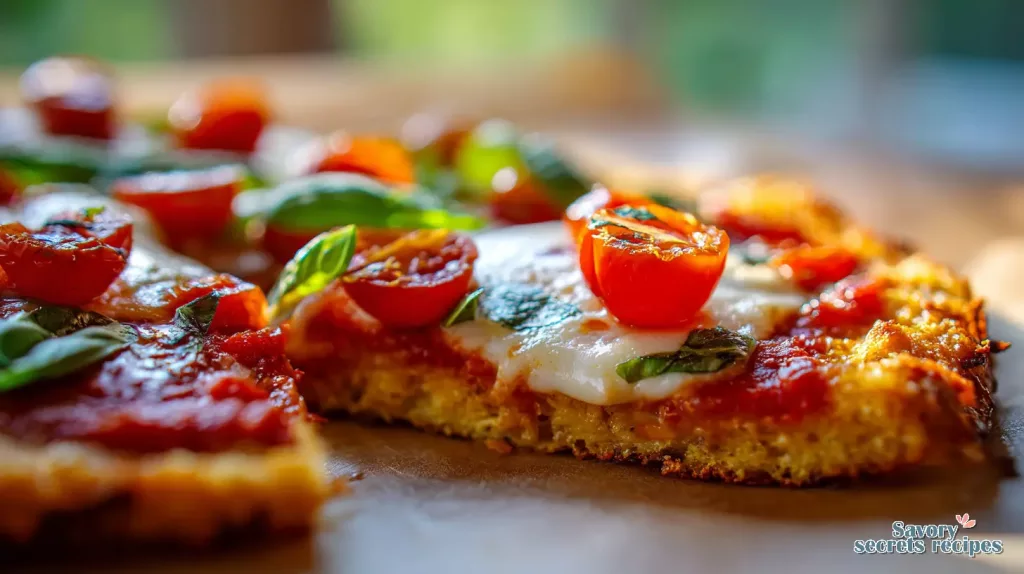 cauliflower crust margherita pizza 191621290