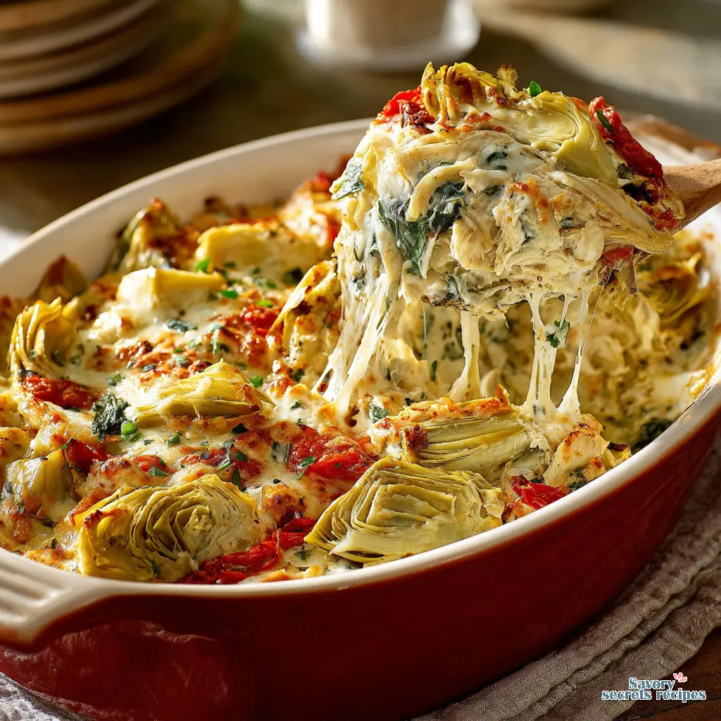chicken spinach artichoke bake 825438801