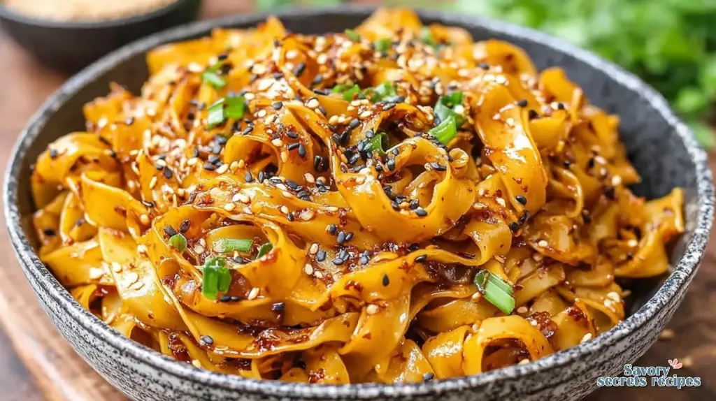 chili garlic noodle bowl 554770990